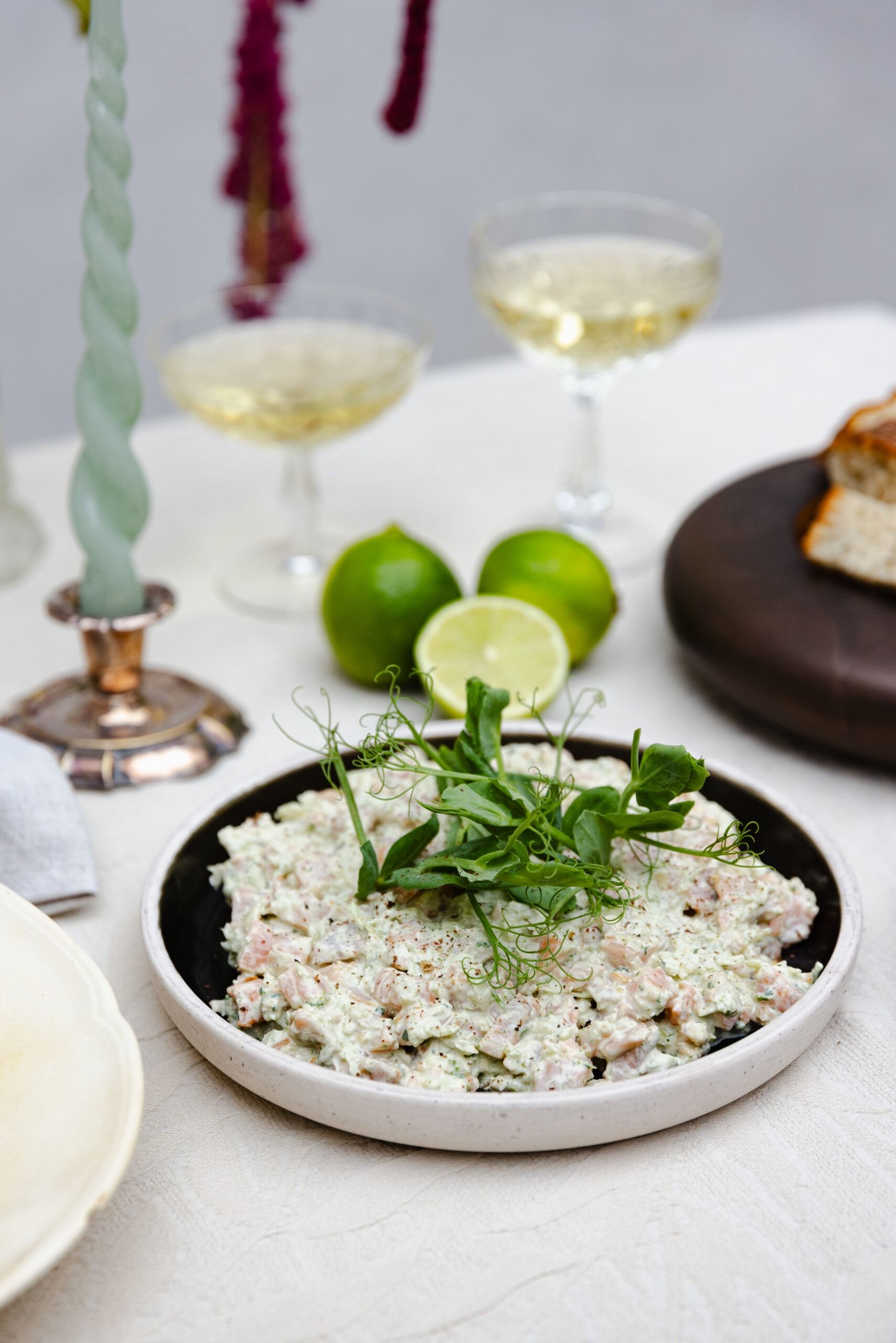 Rillette af koldrøget laks